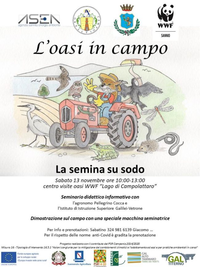 Oasi in campo-evento 13 novembre